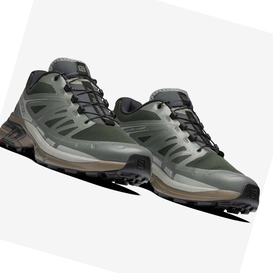 Tenis Salomon XT-WINGS 2 ADVANCED Hombre Verde Oliva | MX 3460MQZ